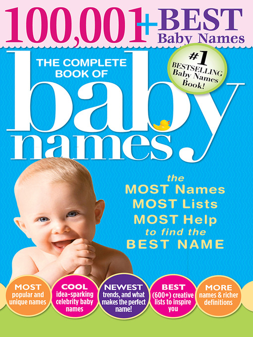 Title details for The Complete Book of Baby Names by Lesley Bolton - Available